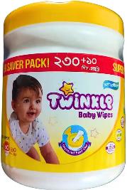 Twinkle Baby Wipes 230 Jar