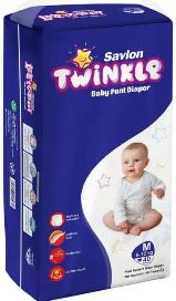 Savlon Twinkle Baby Pant Diaper Jumbo S/M/L/XL/XXL