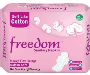 Freedom Heavy Flow Wings Cotton Soft 8pad