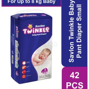Savlon Twinkle Baby Pant Diaper Mini - Size - S 42 Pcs