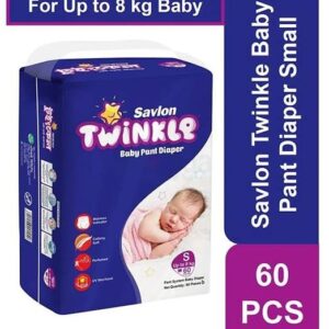 Savlon Twinkle Baby Pant Diaper Super Jumbo S 60 Pcs